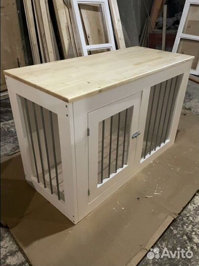 Домашний выльер для собаки клетка будка