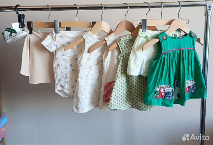 Одежда для девочки пакетом 62 68