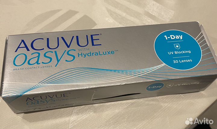 Линзы Acuvue Oasis one day -4,5