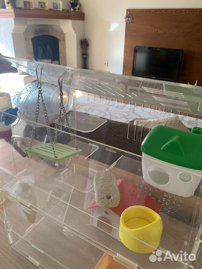 Акриловая клетка