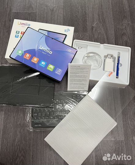 Новый Планшет umiio x9 128 гб,чехол,клавиатура