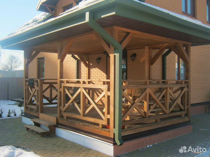 Навесы и беседки