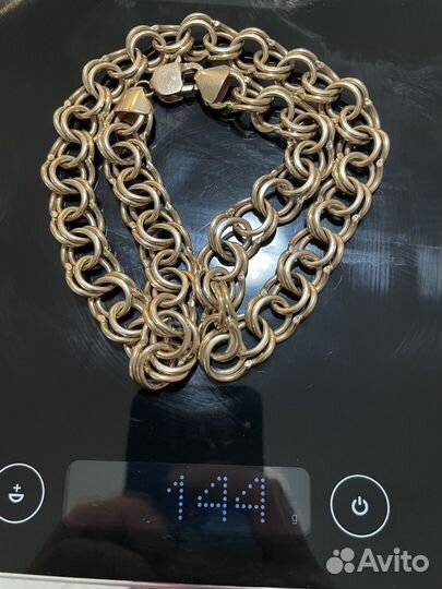 Цепь золотая мужская