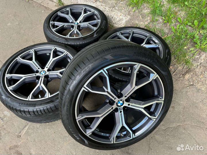Летние разноширокие колеса BMW X5 X6 R21