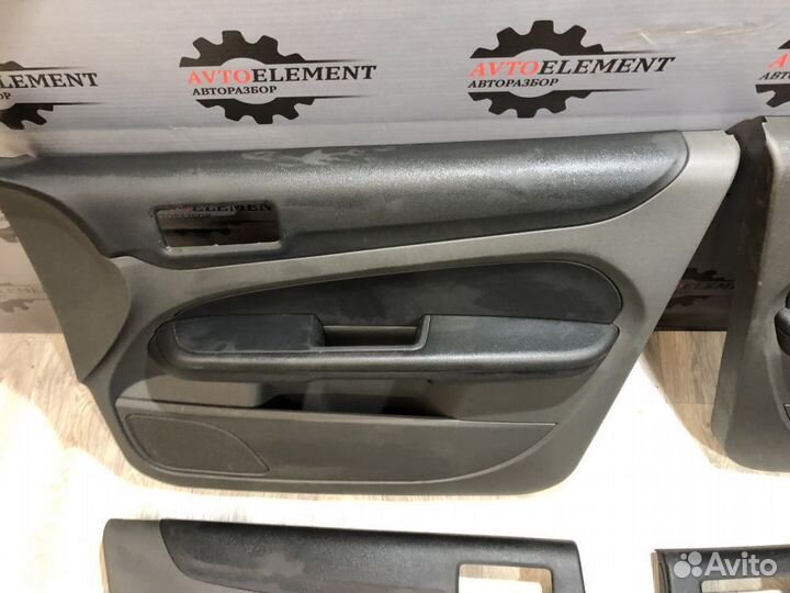 Обшивки дверей Ford Focus 2 дорест