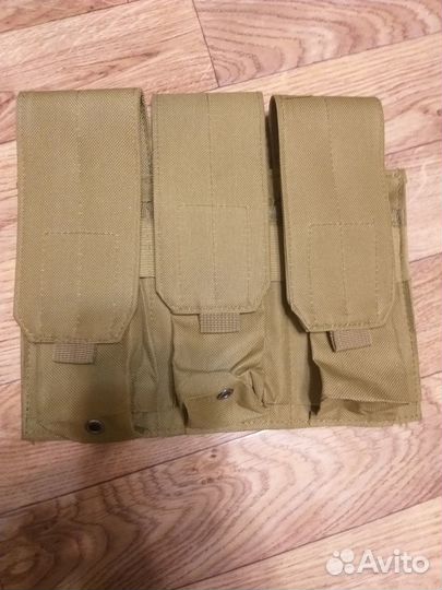 Подсумок для 3 магазинов ак