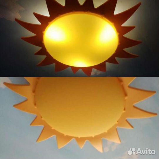 Люстра(светильник) солнышко в детскую