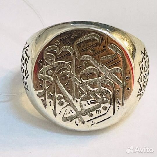 Кольцо серебро 925 масса 6,88 г