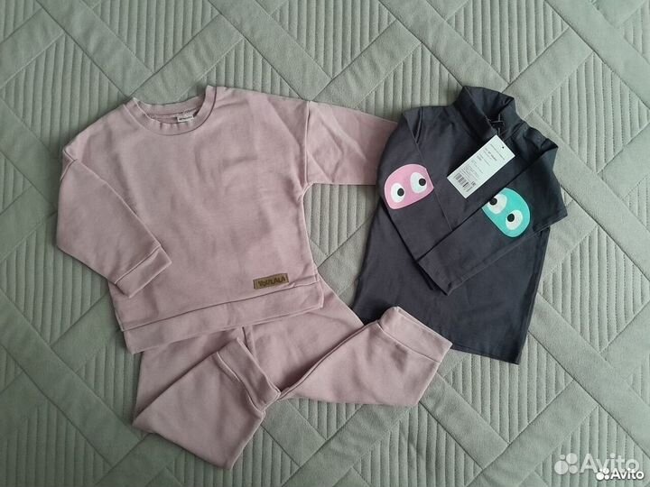 Пакет вещей для девочки 92 новые