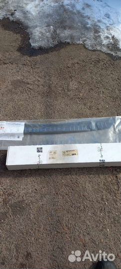 Накладки на пороги на киа рио3