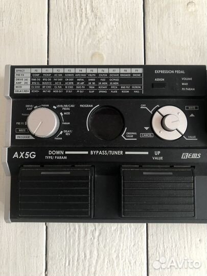 Гитарный процессор toneworks korg ax5g