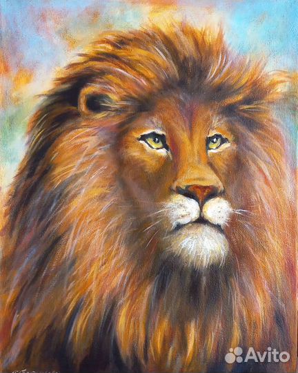 Картина Лев царь зверей