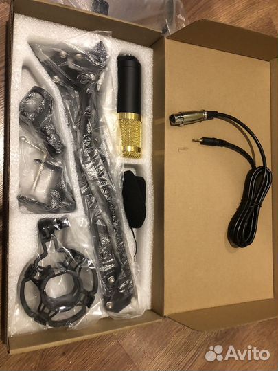Микрофон BM-800 в комплекте