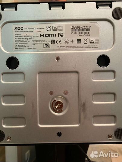 Монитор AOC 27V2Q