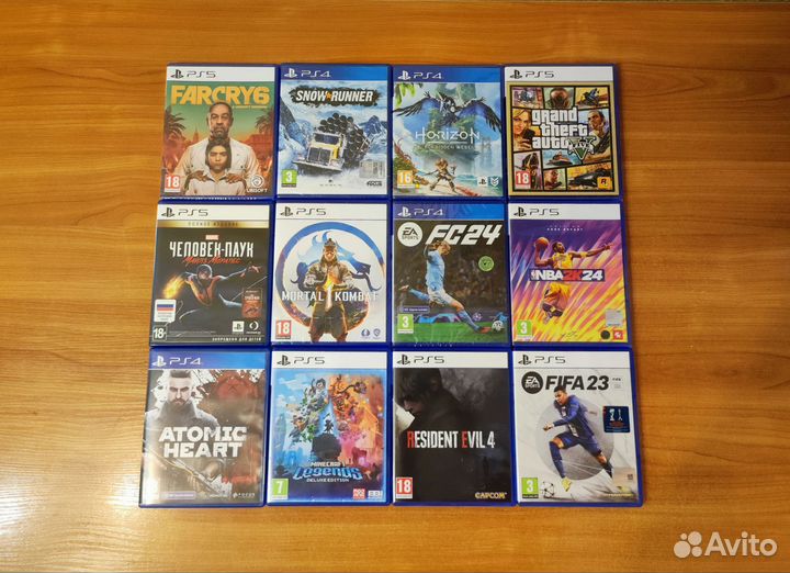 PS5: GTA 5, Запретный Запад, Minecraft Legends