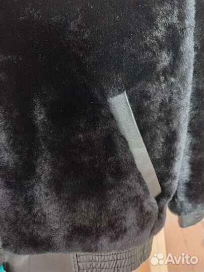 Шуба из мутона мужская