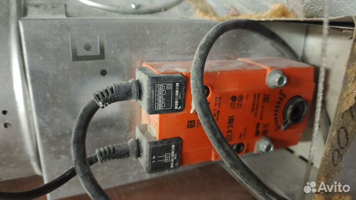 Клапана вентиляции с приводами