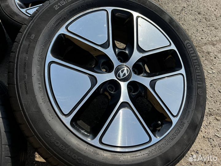 Летние шины на дисках r17 5x114,3 Hyundai, Kia