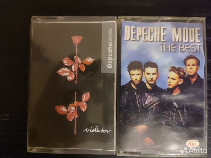 Аудиокассеты Depeche Mode