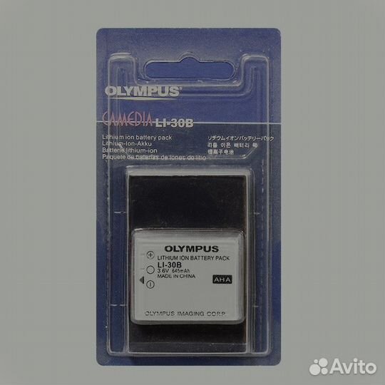 Аккумулятор olympus LI-30B