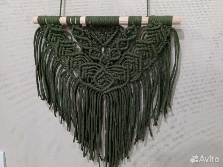 Настенное панно макраме