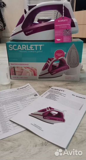 Новый утюг scarlett