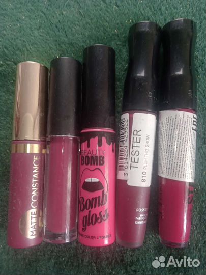 Помада, тени, тональник тестеры новые