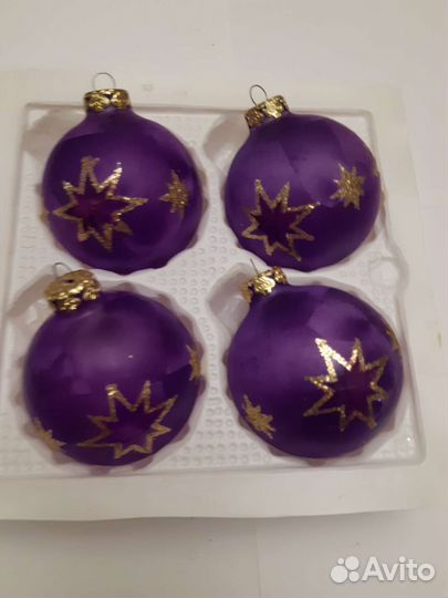 Набор ГДР елочных игрушек 1