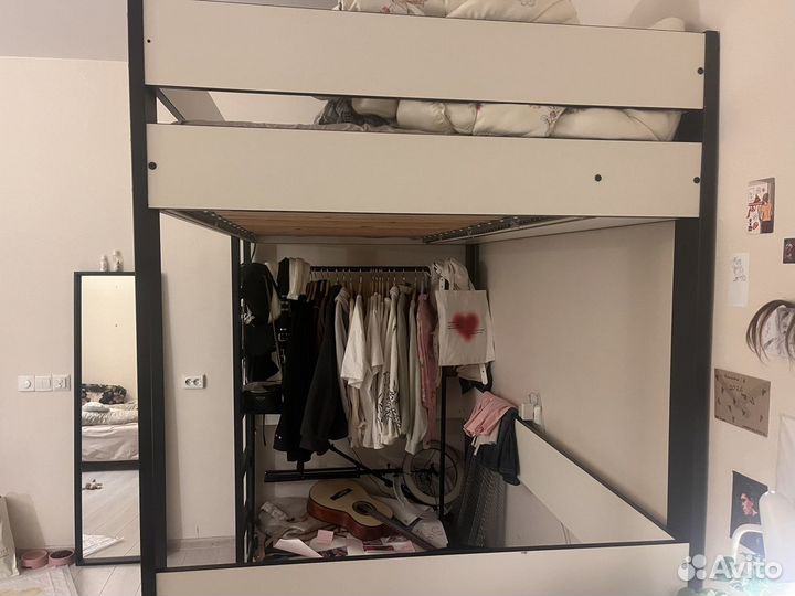 Кровать чердак IKEA mörrum