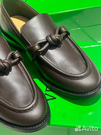 Лоферы Bottega Veneta коричневые