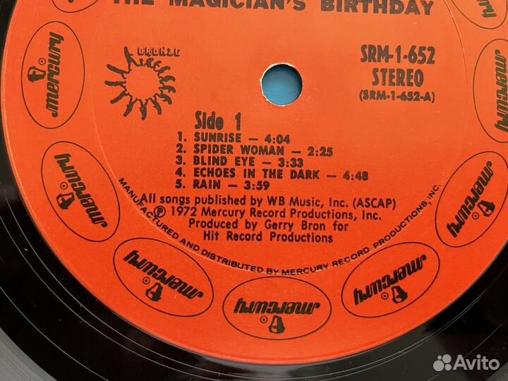 Uriah heep the magician s birthday lp