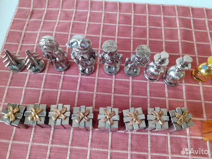 Шахматы из металла