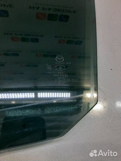 Стекло двери заднее левое Mazda Cx 7 2007