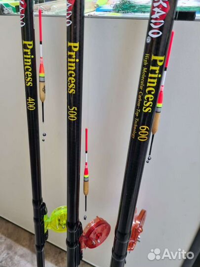 Удочка оснащенная карбоновая Princess 4-6 м