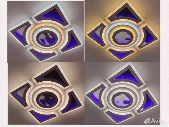 Светодиодная люстра, на 20кв\м