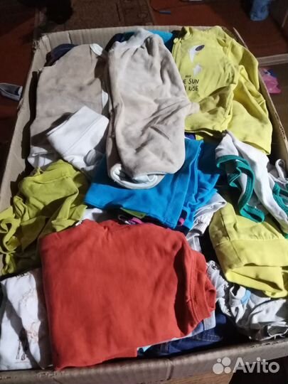 Детская одежда для мальчиков 80 86 коробка