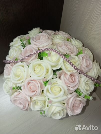 Букет цветов из мыла