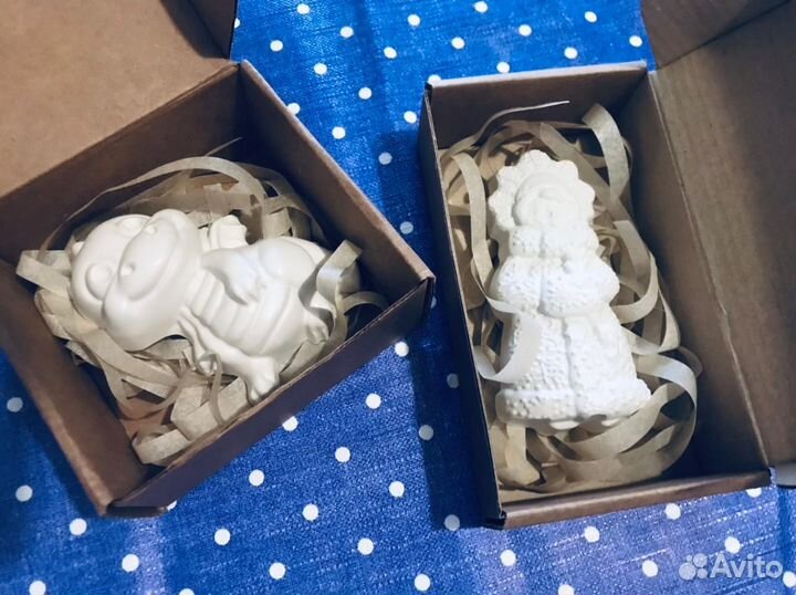 Гипсовые 2D фигурки