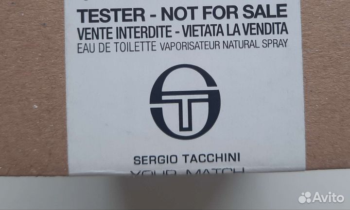 Мужская туалетная вода Sergio Tacchini Your match