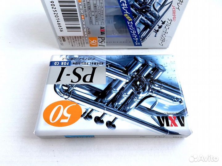 Аудиокассета кассета Axia (Fuji) PS-1 50 - 1996 г