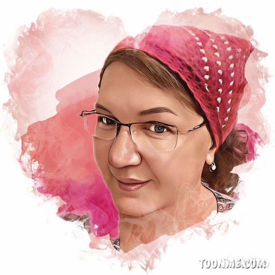 Вязаная косынка