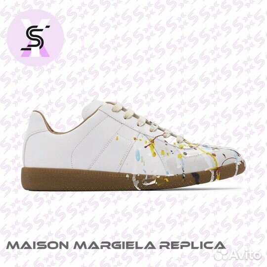 Кроссовки maison margiela replica painter