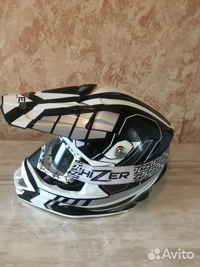 Шлем для мотоцикла кроссовый