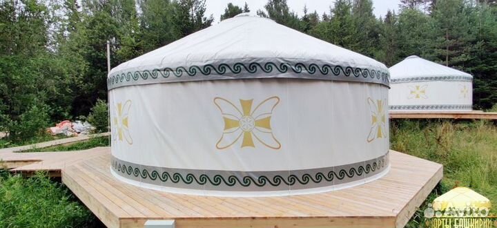 Юрта для глэмпинга