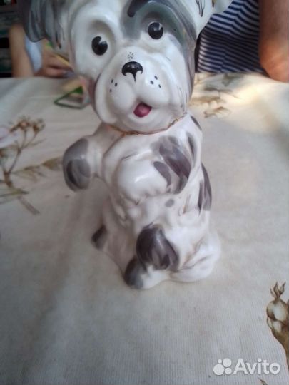 Собака и тигр статуэтки времён СССР