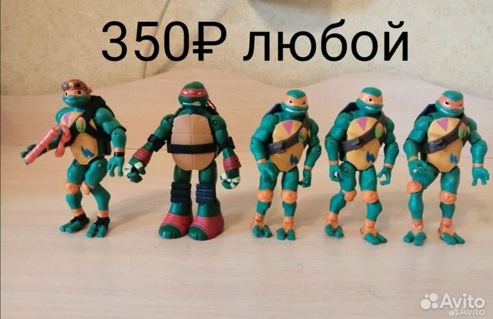 Игрушки Черепашки ниндзя. Бен 10