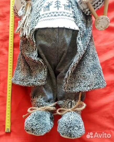 Игрушка Новый Год кукла 60см Санта-Клаус Дед Мороз