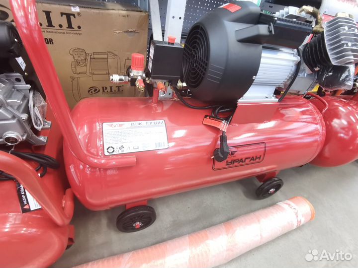 Компрессор воздушный тт вэк-100дм двухцилиндровый