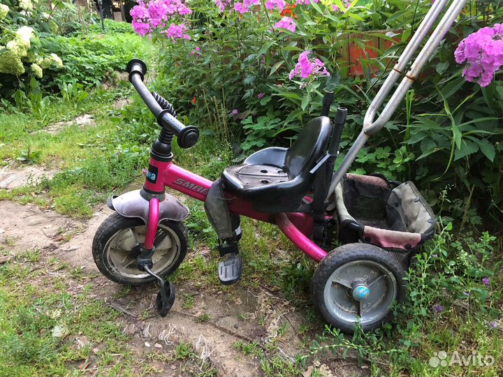 Трехколесный детский велосипед