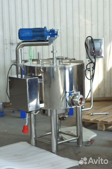 Сыроварня 300л. Пастеризатор молока